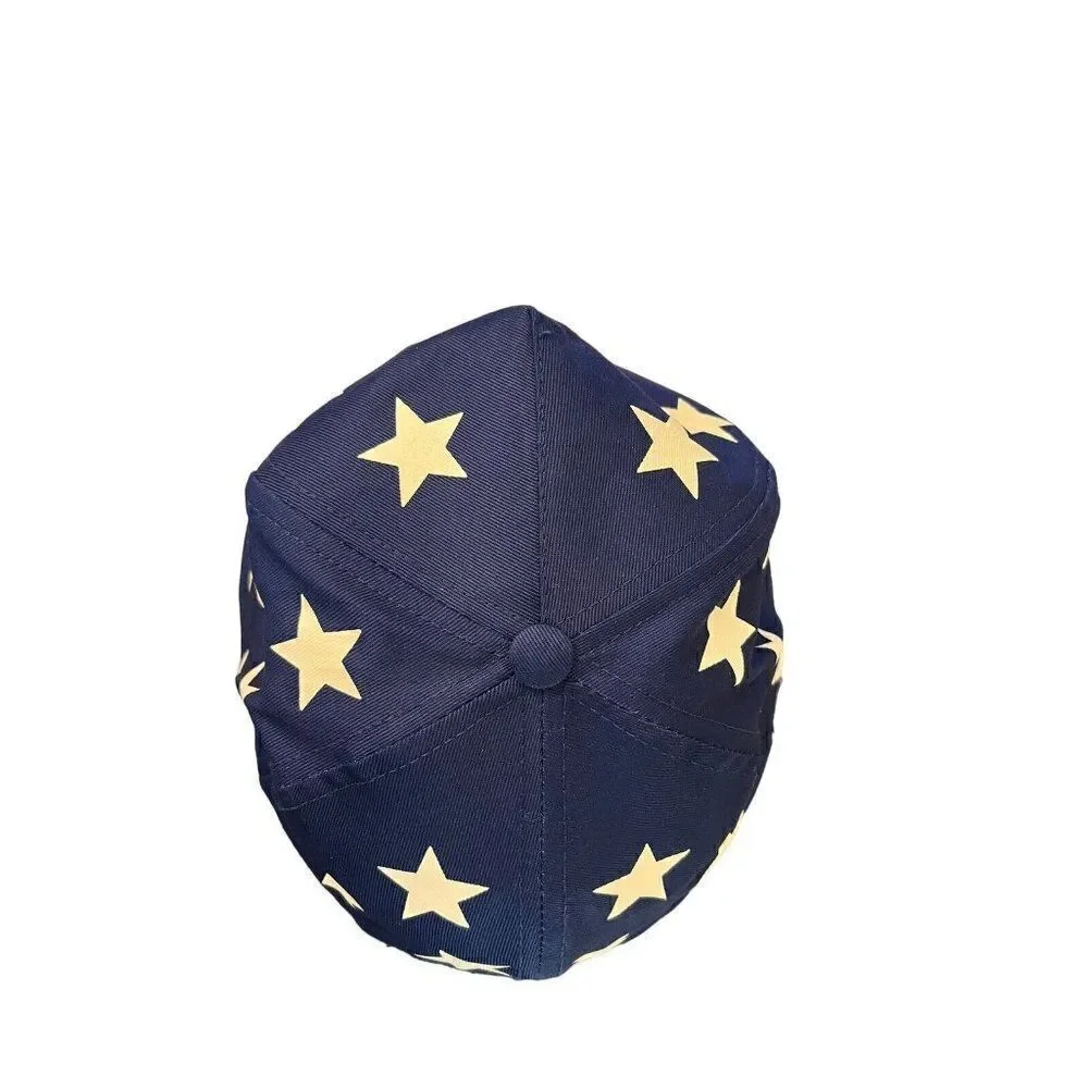 Vintage Trinity Industries Hat Cap Sine Die Snap Back OS 1997 Red White Blue
